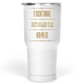 30 Oz White Large Tumbler