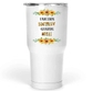 30 Oz White Large Tumbler