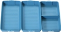 Dark blue silicone bakeware