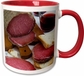 11-oz Two-Tone Red Mug