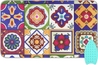 Mandala Talavera Tiles