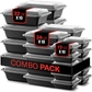 COMBO PACK - 32, 24, 12 OZ - 30 PACK - RECTANGULAR